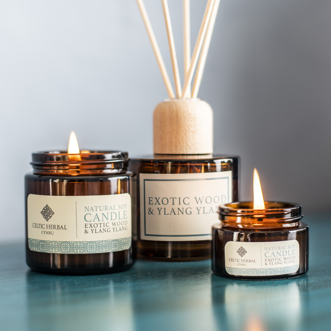 Natural, handmade balms, soap, candles, skincare Celtic Herbal