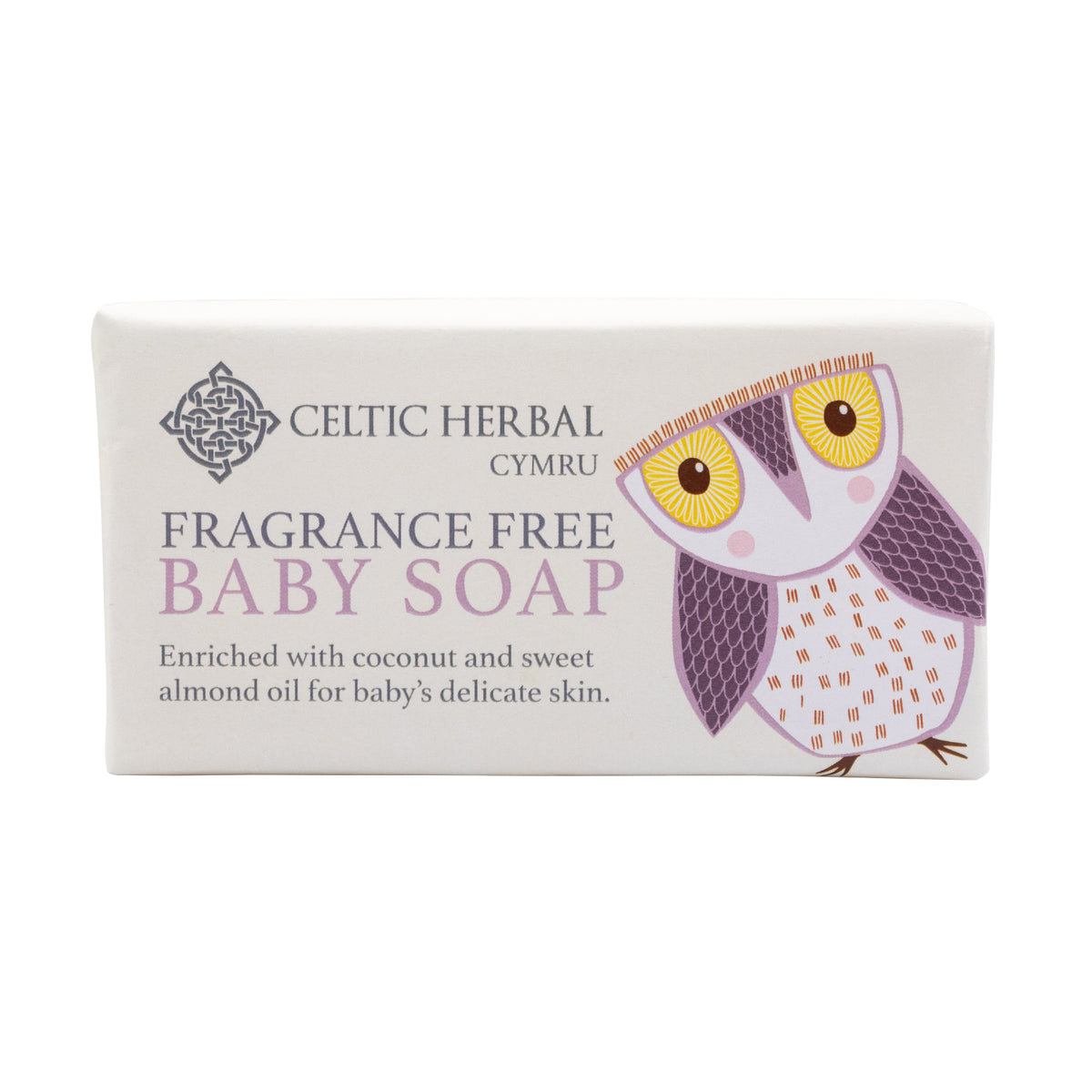 Fragrance Free Baby Soap 100g Handmade ColdPress Soap Celtic