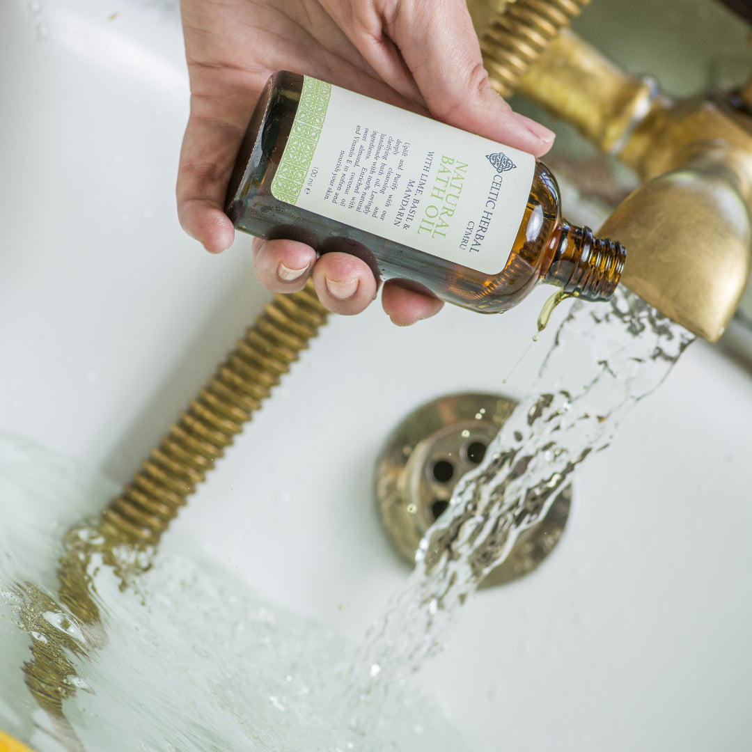 Bath Oils Natural, Vegan & Cruelty Free Celtic Herbal Cymru
