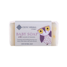 Load image into Gallery viewer, Celtic Herbal - Baby Soap with Lavender &amp; Calendula - Lavender &amp; Calendula essential oils are anti inflammatory, antibacterial, antiseptic
