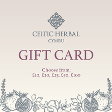 Load image into Gallery viewer, Celtic Herbal - Gift Card, Gift voucher, evoucher
