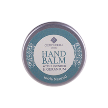 Load image into Gallery viewer, Celtic Herbal - Hand Balm with Lavender &amp; Geranium 25g
