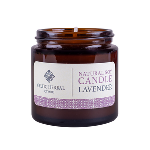 Celtic Herbal - Lavender Natural Soy Candle 100g