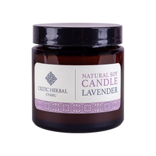 Load image into Gallery viewer, Celtic Herbal - Natural Lavender Soy Candle 100g
