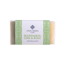 Load image into Gallery viewer, Celtic Herbal - Mandarin, Lime &amp; Basil Soap 100g
