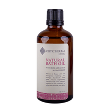 Load image into Gallery viewer, Celtic Herbal - Natural Bath Oil with Rose Geranium &amp; Grapefruit 100ml
