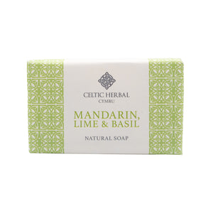 Mandarin, Lime & Basil Soap 100g